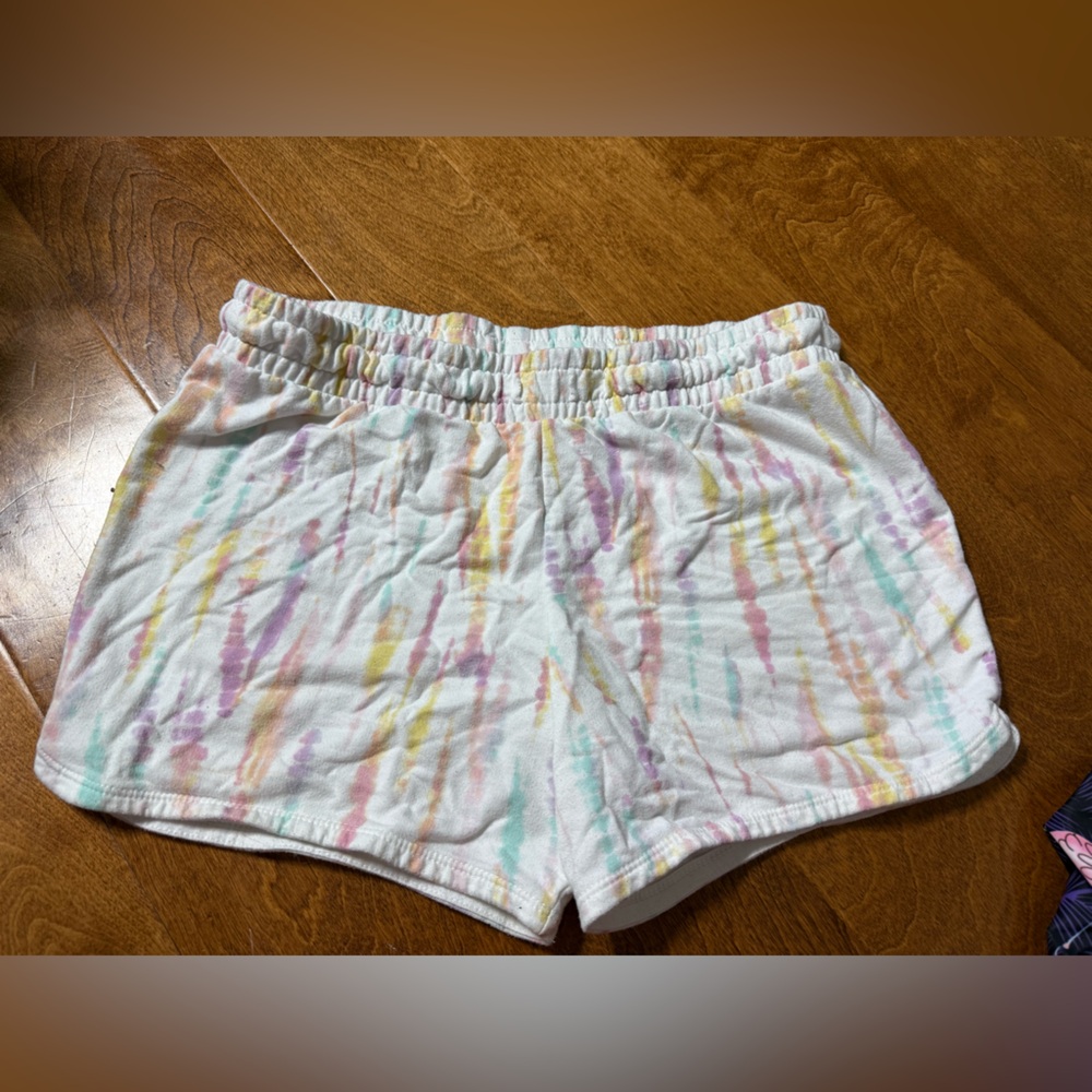 Cat & Jack Pastel Tie-Dye Kids Athletic Shorts